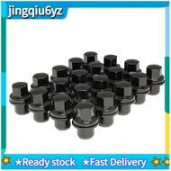 【J&U】20X Black Lug Nuts M14X1.5 Fit for Land Sport LR3 LR4 LR2 Wheels
