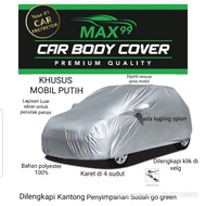 WHITE CAR COVER NEW JAZZ BODY COVER SILVER COATING CLICK MAX99 RIMS