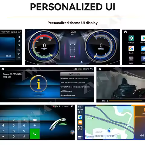 15.8" Floating Android 15 Smart Car Stereo For BMW 5 Series GT F07 2011-2017 Wireless CarPlay & Andr