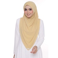 Tudung Sarung Harian Jasmine - Moss Crepe - Ezzufirda