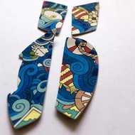 Tetikus Anti-Slip Pita Elastik Cengkaman Sisi Ditapis untuk Logitech G305 Tetikus Wayarles / G203 / 