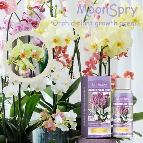 50ml Orchid Special Liquid Flower Fertilizer Hydroponic Garden Plant Nutrition Growth Supplement Com
