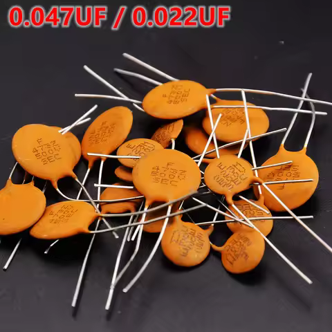 Genuine SEC 0.022UF / 0.047UF Ceramic Disc Cap (Capacitor) For SSS/SSH/HSH Pickup Electric Guitar