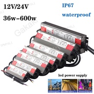 AC 110v 220v to DC 12V 24V LED Driver Power Supply adapter Transformers for Outdoor strip 36w 100W 2