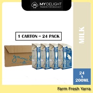 (24 x 200ml) Yarra Farm Fresh UHT Milk Chocolate Strawberry SG Ready Stock Dutch Lady Goodday Nestle Omega Plus Pokka