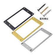 Dual Pickup Frame Electric Guitar Pickguard Bahagian Logam untuk Gibson LP SG dengan Skru