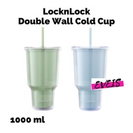 LocknLock Double Wall Cold Cup 1000ml Cold Water Drinking Tumbler/ - HAP527