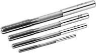 Mriuuod Chucking Reamer Set, 1/8" 3/16" 1/4" 5/16" Reamer, H7 Straight Flutes Lathe Machine Reamer, 