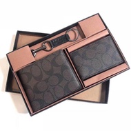 Men's Coach Wallet Set With Lock