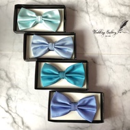 Bow tie bow tie ribbon tie light sky blue edition import + box