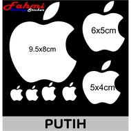 APPLE LOGO STICKER. iphone .NETBBOK, LAPTOP.hp