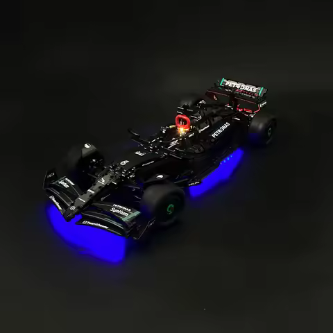 BYB LED Light For 42171 AMG F1 W14 E Building Blocks Decorative Lamp Remote Control Not Include Lego