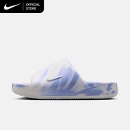 Nike Women's Calm 2.0 Marbled Slides - Summit White [II7271-101]