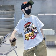 【220G 100%Cotton】 NELLY Cool Kids T Shirt For Boys 3yrs-14yrs Baju Budak Lelaki Super Fashion Tees