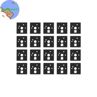 Homestore 120PCS PORON PE EVA Pad For Mechanical Keyboard PCB Switch Pads Stiers Foam Material Gaske