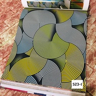 COLORFUL ABSTRACT ROUND CAFE WALLPAPER