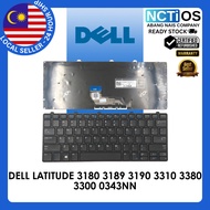 DELL LATITUDE 3180 3189 3190 3310 3380 3300 0343NN KEYBOARD