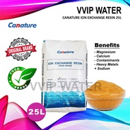 (25L) CANATURE FOOD GRADE ION EXCHANGE RESIN SOFTENER 001X8FG WATER FILTER REFILL 25L/BAG
