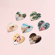 Photo Jam Heart 7x7cm 4pcs Custom Photo Magnets Own Fridge Magnets photo magnet gift