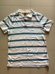 Nautica 條紋Polo衫