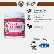 ORGANIC FIELDS Organic Just Berries (180g) | Superfood | Skin Health | Vision Health Acai Berry Powd