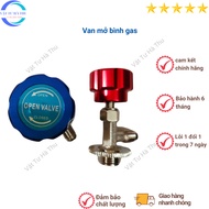 Can gas unlock valve R134 R22 R600a R290 R410A R404A R407 refrigerant gas refill