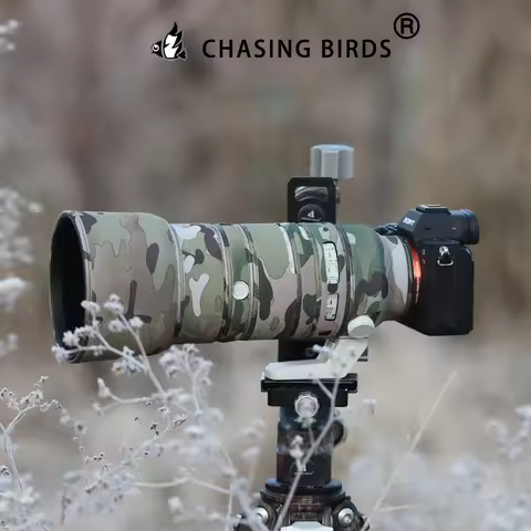 CHASING BIRDS camouflage lens coat for Sony 70-200 mm F2.8 GM OSS II waterproof and rainproof lens p