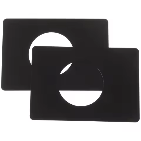 2Pcs Door Reinforcement Plate Stainless Steel Front Door Knob Plate Deadbolt Cover Strong Adhesive H