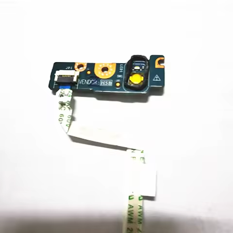 new For Dell Precision 7530 7540 Power Switch Button Board With Cable LS-F592P Portable Dap10 MWF2p 