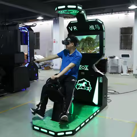 Immersion Riding Simulator VR Motion Horse Shooting Game Indoor Coin-Operated Arcade Machine Sports 