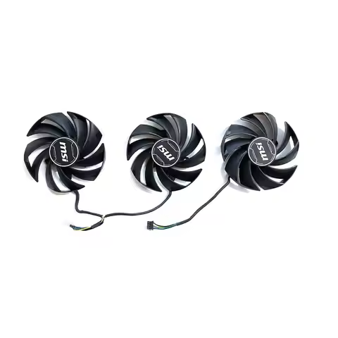 LZQLY PLD09210S12HH PLD09210B12HH 87MM 4PIN RTX 4060 GPU Fan for MSI GeForce RTX 4060 VENTUS 3X 8G O