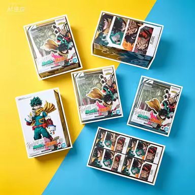 Original Bandai S.H.Figuarts SHF Izuku Midoriya In Stock Anime Action Collection Figures Model Toys