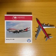 Herpa 1:500  Northwest Airlines Boeing 747-400 美國西北航空 波音747-400 飛機模型