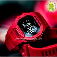 New_Casio_G-SHOCK_ gbd 200 Black Edition Resin Red/White LCD Standard Digital Watch