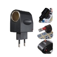 Converter Car Charger Switch to EU PLUG 12V 500mA Car Charger