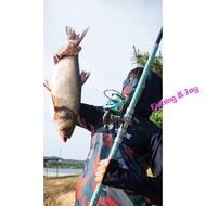 High carbon telescopic rod Ultra powerful rod waist Long cast 2.1m-4.5m Batang pancing Telescopic fi