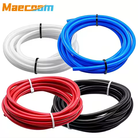 1/2/5/10Meter 2x4mm ID 2mm OD 4mm PTFE Tube for 3D Printer Parts Pipe Bowden J-head 1.75mm Filament 
