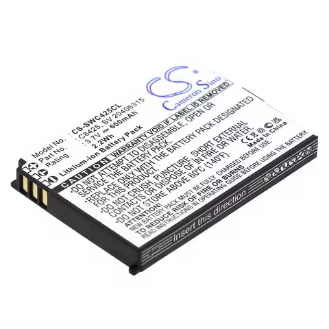 Li-ion Cordless Phone Battery for Swissvoice, 3.7V, 600mAh, Compatible Models: eSense, eSense Coloe 