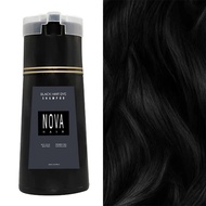 Nova 3-in-1 Hair Coloring Shampoo Oil Control Fluffy Refreshing Hair Dye Quick Dizzy Hair Coloring S