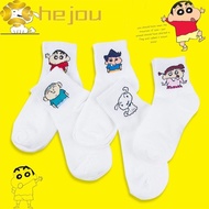 HEJOU Crayon Shin-chan Ankle Socks, Dog Anti-slip Crayon Shin-chan Cotton Short Sock, Fashion Summer