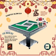 🀄(𝐒𝐆 𝐒𝐓𝐎𝐂𝐊𝐒) QX Automatic Mahjong Table (Kinetic) / Foldable Ultra Slim ( 3rd Gen Roller Coaster ) /