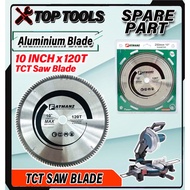 FATMANZ Aluminium Saw Blade TCT Aluminium Saw Blade 10"120Teeth For Cutting Aluminium For Miter Saw 