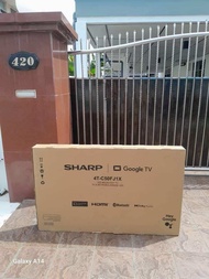 sharp 50 inch Google smart tv brand new