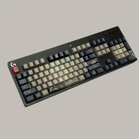 1 Set PBT Dye Subbed Keycaps For Logitech G610 Non-backlit Key Caps For GX Switch Also Compatible Wi