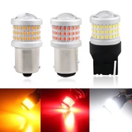 LED Bulb Model 1156-2016-69SMD (1 Bulb) For Cars Brake Light/Reverse Light/Turn Signal White/Red/Yel