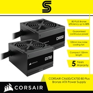 CORSAIR CX Series CX650/CX750 80 PLUS Bronze ATX Power Supply