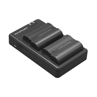 Bộ 2 Pin + Sạc Đôi RAVPower EN-EL15 Cho Nikon D7200 D800 D800E D810 D850... (Hàng Chính Hãng)