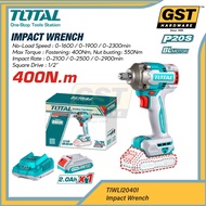 🔥 400Nm Impact Wrench Cordless Impact Wrench Heavy Duty Total Impact Wrench Murah Cordless Impact Wr
