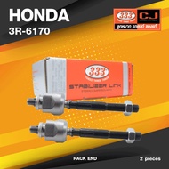 (2 Pieces) Rack Ball Joint HONDA CR-X (EE6 EF7)/3R-6170 /SIZE 12.125/14.15/157mm./Brand 333 (1 Pair 