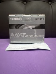 貨尾清貨 全新行貨 香港行貨 Tamron 16-300 16-300mm PZD VC Macro  防震 Nikon Mount